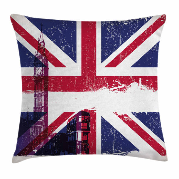Ambesonne Union Jack Pillow Cover Wayfair